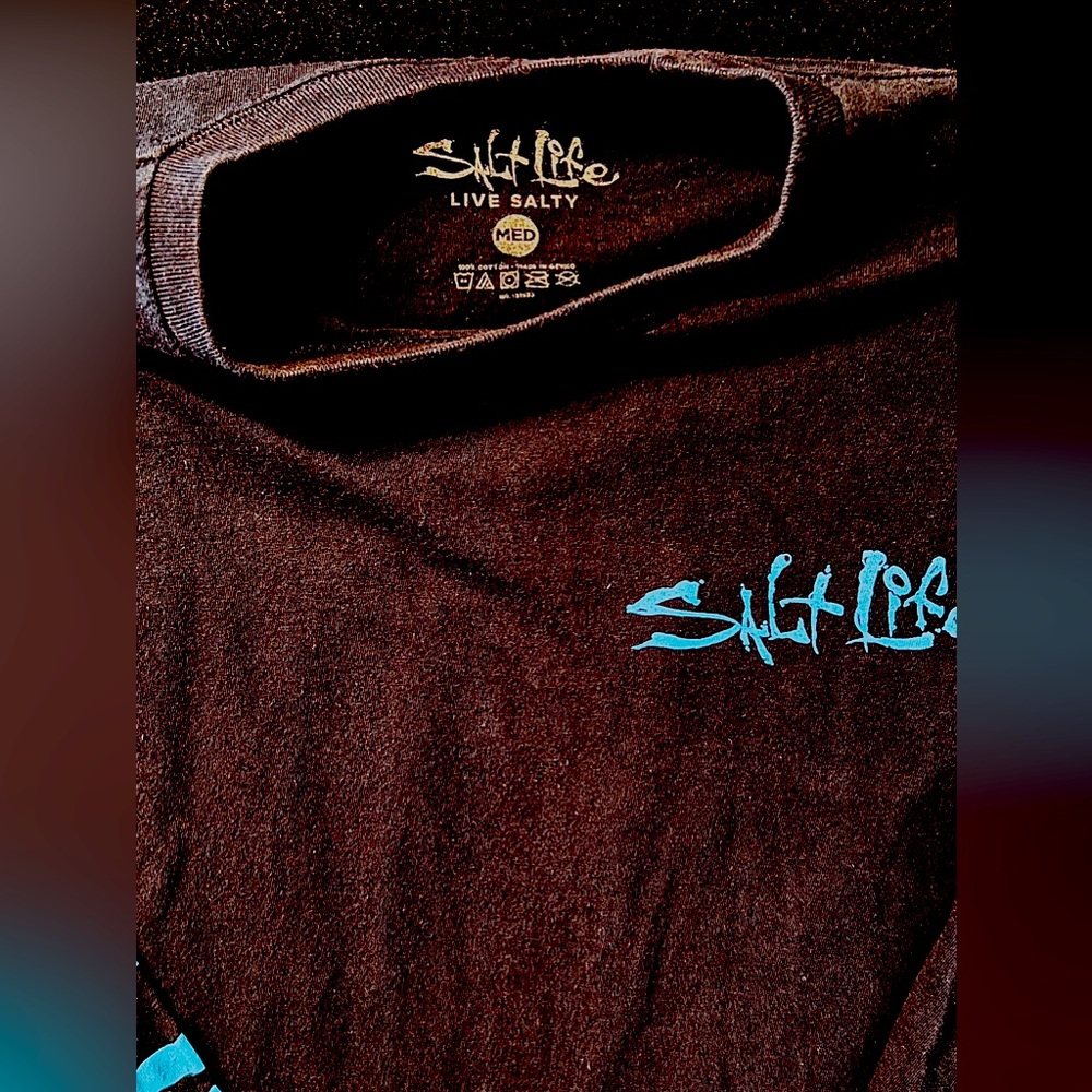 Ladies Long Sleeved Salt Life T-Shirt with Logo on Back